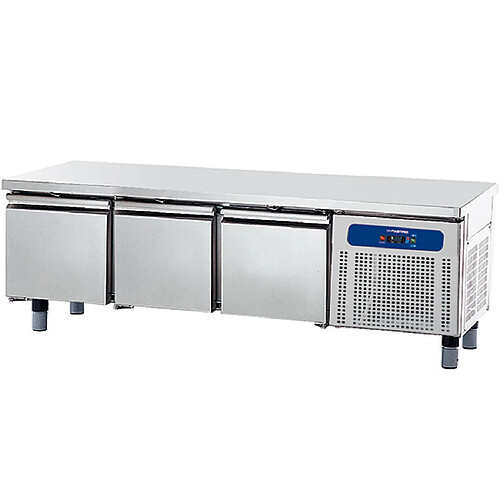 Soubassement Freezer avec 3 Tiroirs 1/1 pour Appareils de Cuisson, L1800 mm - Mastro