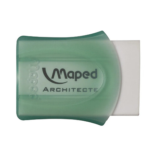 Maped Gomme en plastique Architecte, blanc ()