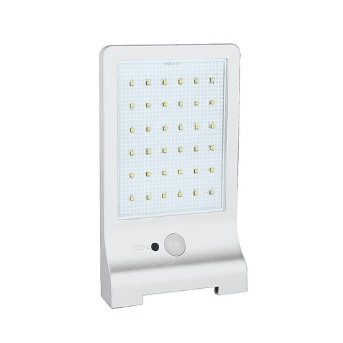 DiO Applique solaire plate avec détecteur de mouvement (330 Lm)- Blanc