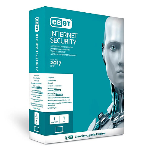 Eset Internet Security 1 appareil 12 mois (EIS-1U12M-B)