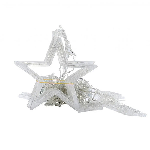 Universal Accueil Chambre Led Pentacle Rideau Décoration Brochettes Légères