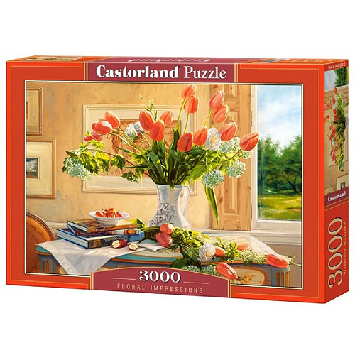 Puzzle 3000 elements Floral Impressions