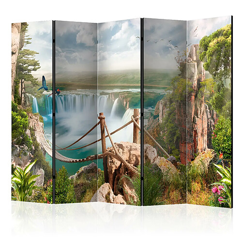 Artgeist Paravent - Hidden Paradise II [Room Dividers] [225x172]