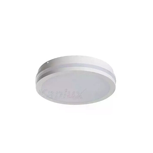 Kanlux Plafonnier LED 24W étanche IP54 rond Ø260mm Blanc - Blanc Naturel 4000K