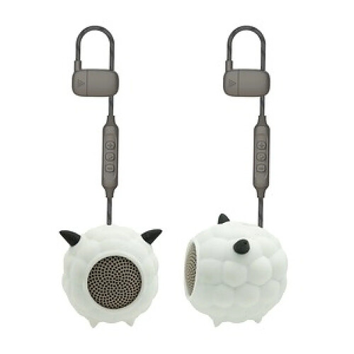 Muvit Aniball Mini Enceinte Sans Fil Mouton 3W Blanc