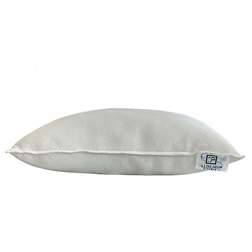 LUXURY LITERIE Matelas 90x190 cm, Rêverie, 30 cm, mémoire de forme, ferme, face été/hiver + 1 oreiller