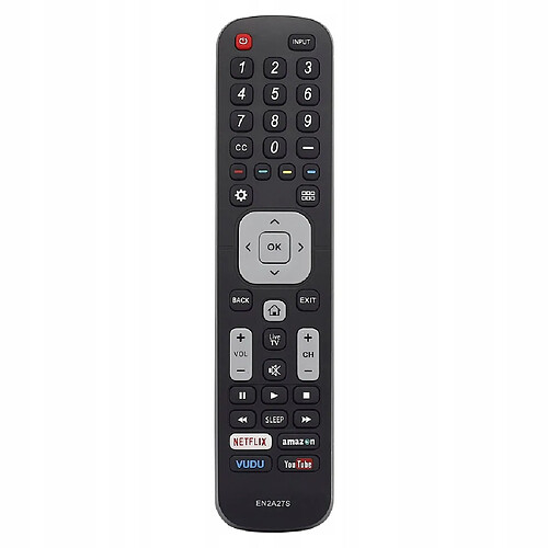 GUPBOO Télécommande Universelle de Rechange Pour téléviseur intelligent Sharp 55H6B 50H7GB 50H6B N6200U LC-40N