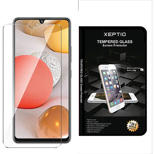 Xeptio Samsung Galaxy A42 5G vitre protection écran verre trempé