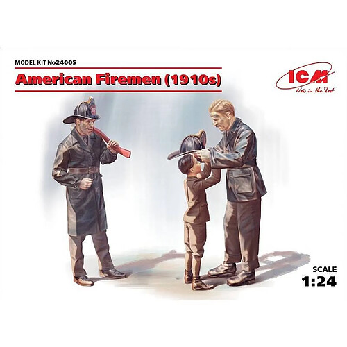 Icm Figurine Mignature American Firemen (1910s)