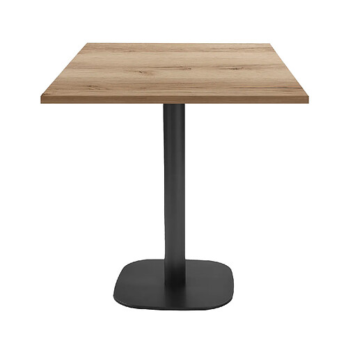 Restootab Table 70x70cm - modèle Round chene delano