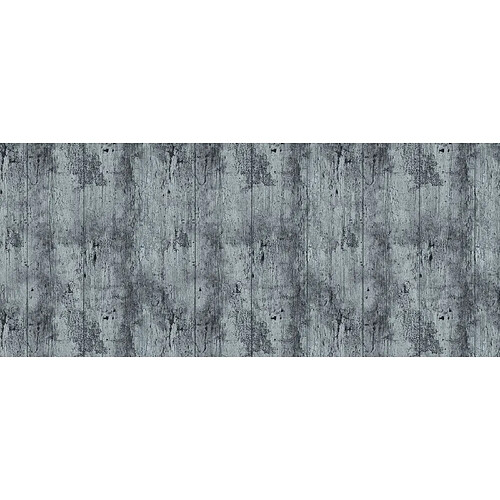 Toilinux Lot 2x Adhésif décoratif pour meuble Bois vieilli - 200 x 45 cm - Gris