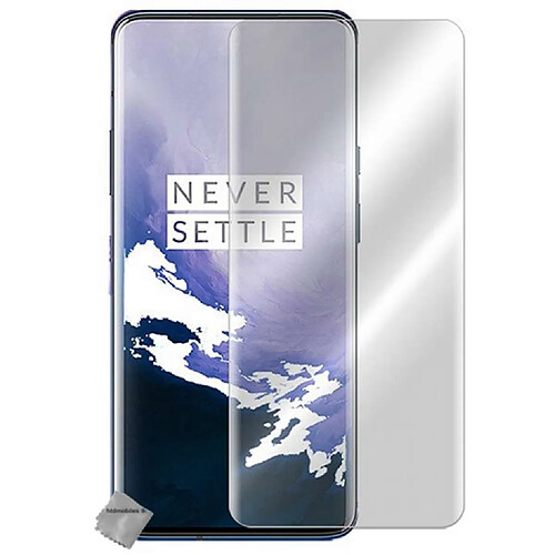 Htdmobiles Film de protection vitre verre trempe incurve integral pour OnePlus 7 Pro - TRANSPARENT