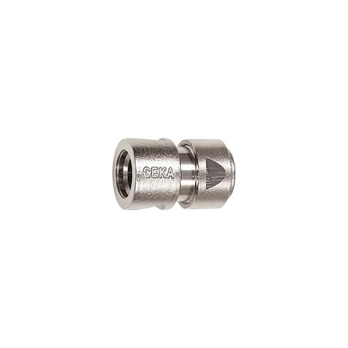 Raccord rapide Geka en métal 1/2" sans arret eau