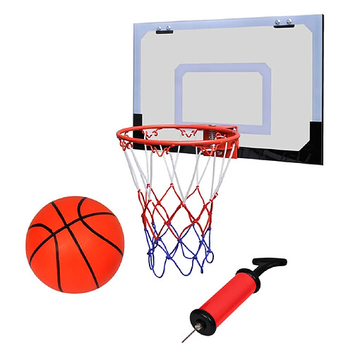 vidaXL Mini Panier Basket Ball avec Ballon et Pompe