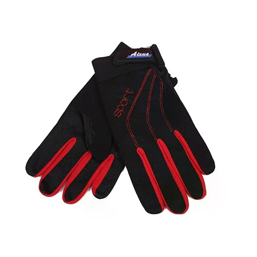 Air Rise Gants de sport - Noir et Rouge