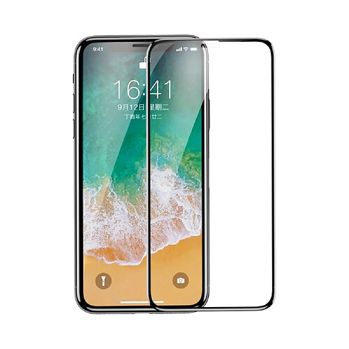 Protecteur écran en verre trempé pour Apple iPhone X