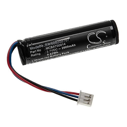 vhbw Batterie compatible avec Parrot Bebop 2 Skycontroller 2 P2 télécommande manette de drone (2600mAh, 3,7V, Li-ion)