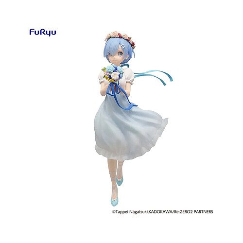 Furyu Re:Zero Starting Life in Another World - Statuette Trio-Try-iT Rem Bridesmaid 21 cm