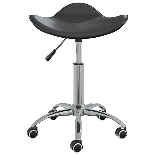 Maison Chic Chaise Gaming | Chaise de bureau Ergonomique Fauteuil Noir Similicuir -GKD87039