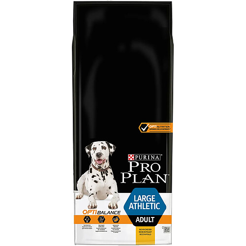 Proplan PRO PLAN Athletic Optibalance - Croquettes au poulet - Pour chien adulte de grande taille - 14 kg