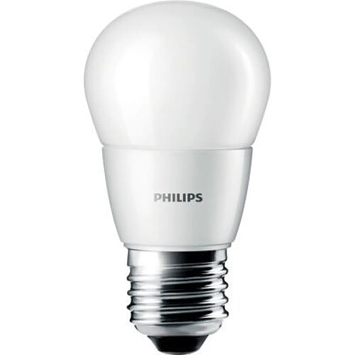 ampoule à led philips corepro ledluster - e27 - 3w - 2700k - 230v - cc827 - p48