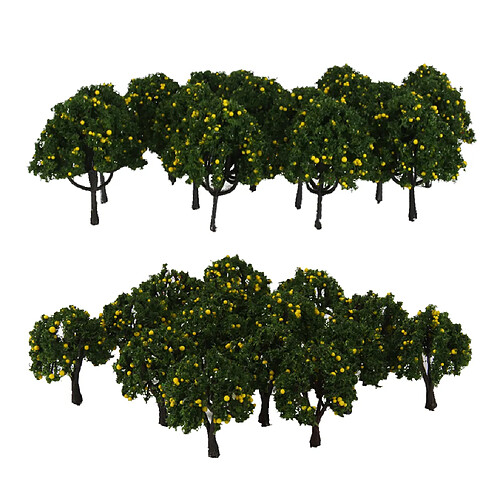 Arbres fruitiers jaunes miniatures