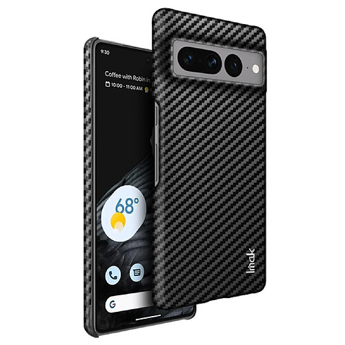 Coque en TPU + PU IMAK texture en fibre de carbone, anti-chutte pour votre Google Pixel 7 Pro 5G