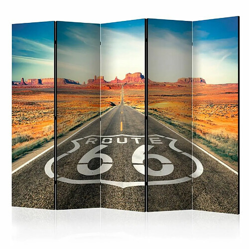 Paris Prix Paravent 5 Volets Route 66 172x225cm