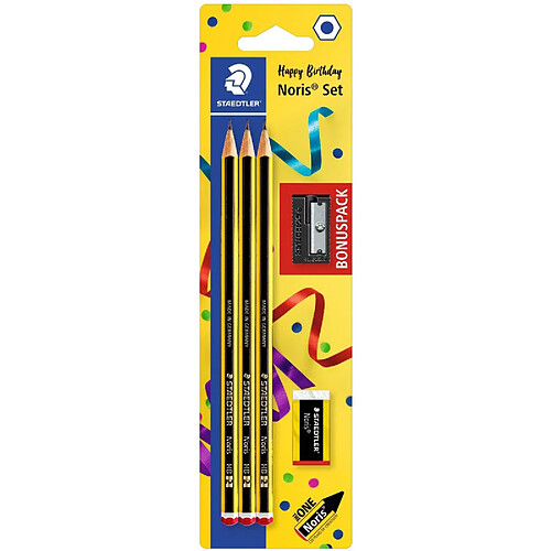 STAEDTLER Kit de crayons Anniversaire Noris, carte blister ()