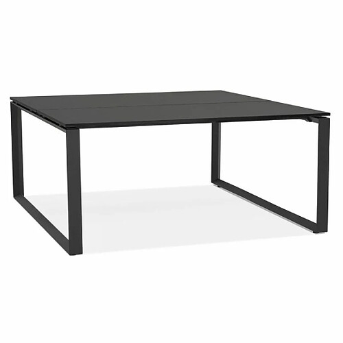 Paris Prix Bureau Design Abigano 140cm Noir