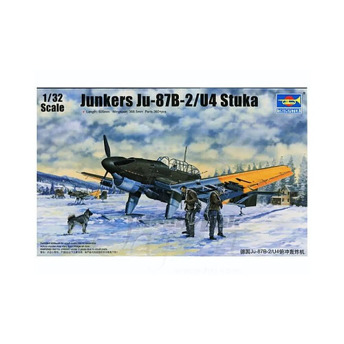 Trumpeter Maquette Avion Junkers Ju-87b-2/u4 Stuka