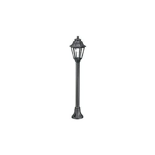 Ideal Lux Lampadaire de jardin Anna Noir 1 ampoule 110cm