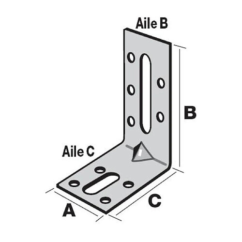 Simpson EQUERRE FIXATION EFIXR 753 70 X 54 X 30 X 2