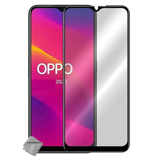 Htdmobiles Film de protection vitre verre trempe incurve integral pour Oppo A9 (2020) - NOIR