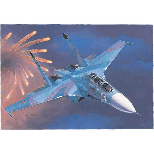 Trumpeter 1/72 Sukhoi Su27UB Flanker C Chasseur Russe