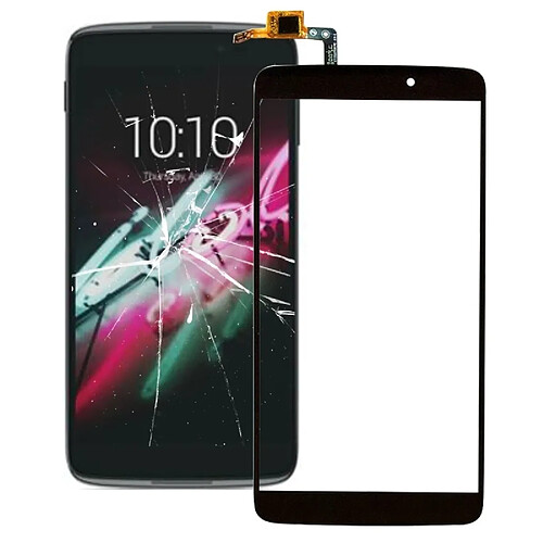 Wewoo Pour Alcatel One Touch Idol noir 3 5.5 / 6045 écran tactile numériseur Assemblée pièce détachée