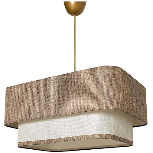 Hanah Home Suspension en métal et jute Varianza.