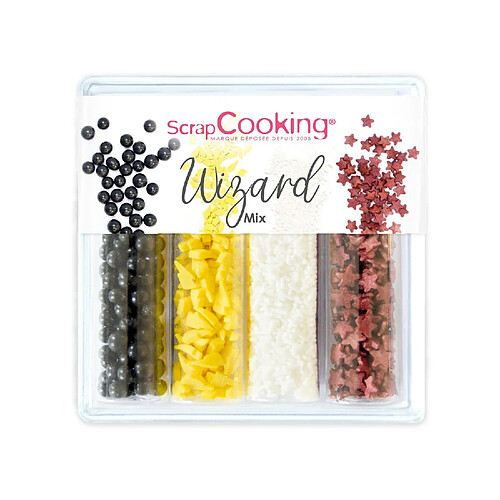 Scrapcooking Mallette décors sucrés - Sorcier 61 g