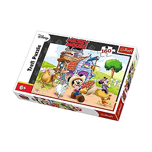 Trefl - 15337 - Puzzle - Mickey Agriculteur - 160 Pièces