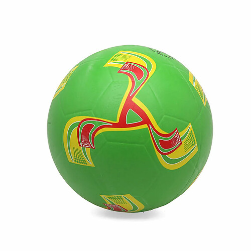 BigBuy Fun Ballon de Football Multicouleur Caoutchouc Ø 23 cm