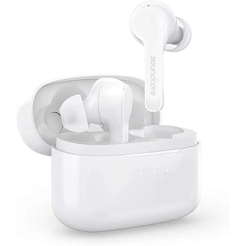 Soundcore Liberty Air Écouteurs Intra-Auriculaires Sans Fil Bluetooth Clarté Supérieure Contrôle Des Appels Blanc A3902G21