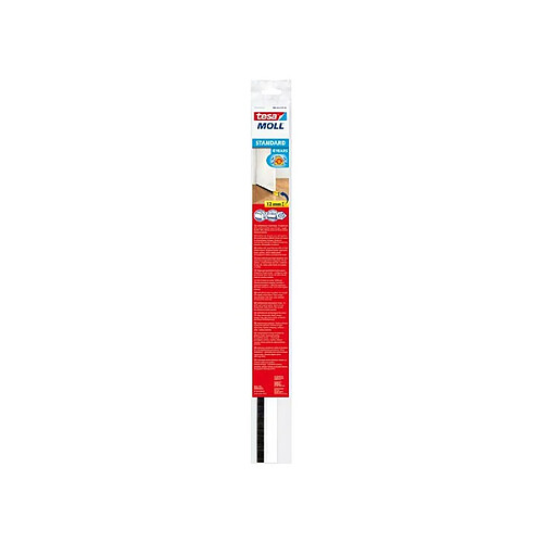 Tesa joint Isolation bas de porte - Calfeutrer Bas de porte sol lisse marron 1m x 37mm x 12mm (Par 5)