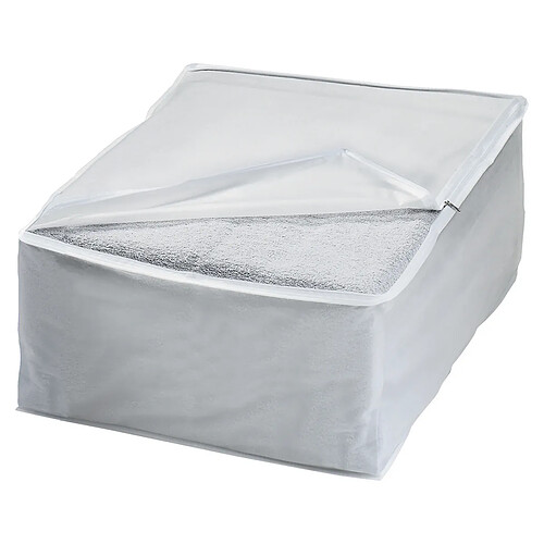 Ordinett Housse de Rangement Couverture Top Class White 46 x 60 x 26 cm