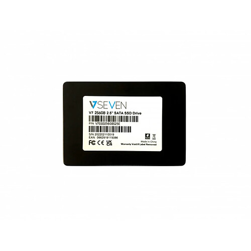 Disque dur V7 V7SSD1TBNV3E 256 GB 2,5"