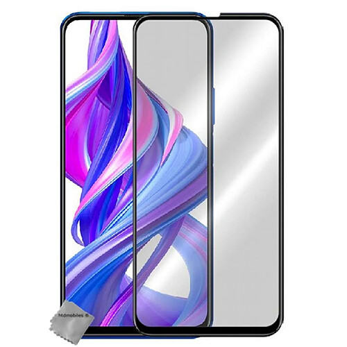 Htdmobiles Film de protection vitre verre trempe incurve integral pour Huawei Honor 9X Pro - NOIR