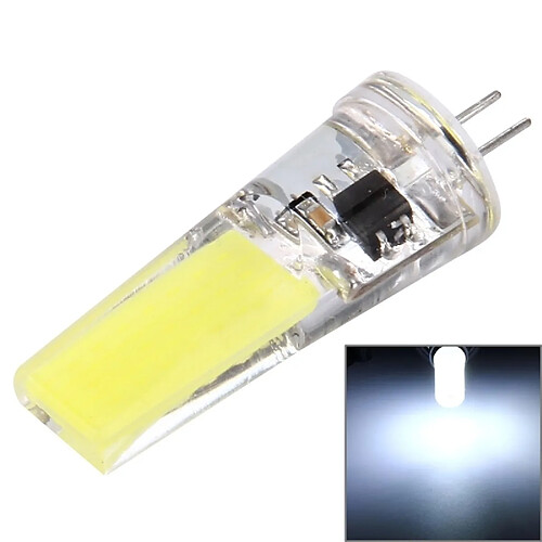 Wewoo Ampoule pour Halls / Bureau / Accueil, AC 220-240 V Lumière Blanche G4 3W 300LM Silicone Dimmable COB LED