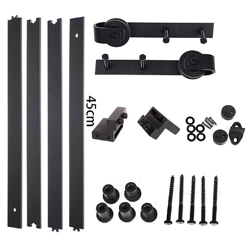 Quincaillerie Kit de Rail pour Porte Coulissante Hardware - 180 cm