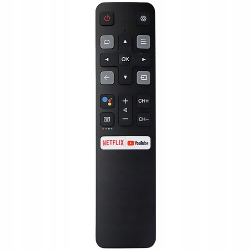 GUPBOO Télécommande Universelle de Rechange pour TCL Android Smart TV avec télécommande 49P30FS 65P8S 5