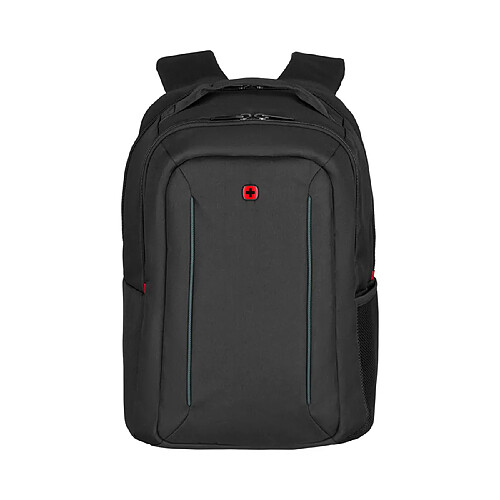 Wenger Sac à Dos pour Ordinateur Portable 16'' BQ avec Poche pour Tablette et Sangle Noir