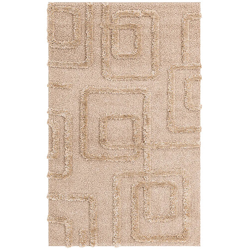 Hadorn Tapis shaggy 185x125 brun Thun Artem